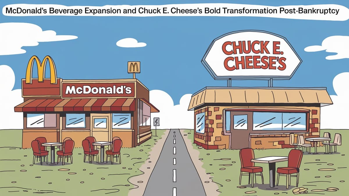 January 11th QSR Roundup: McDonald's Beverage Expansion and Chuck E. Cheese's Bold Transformation Post-Bankruptcy