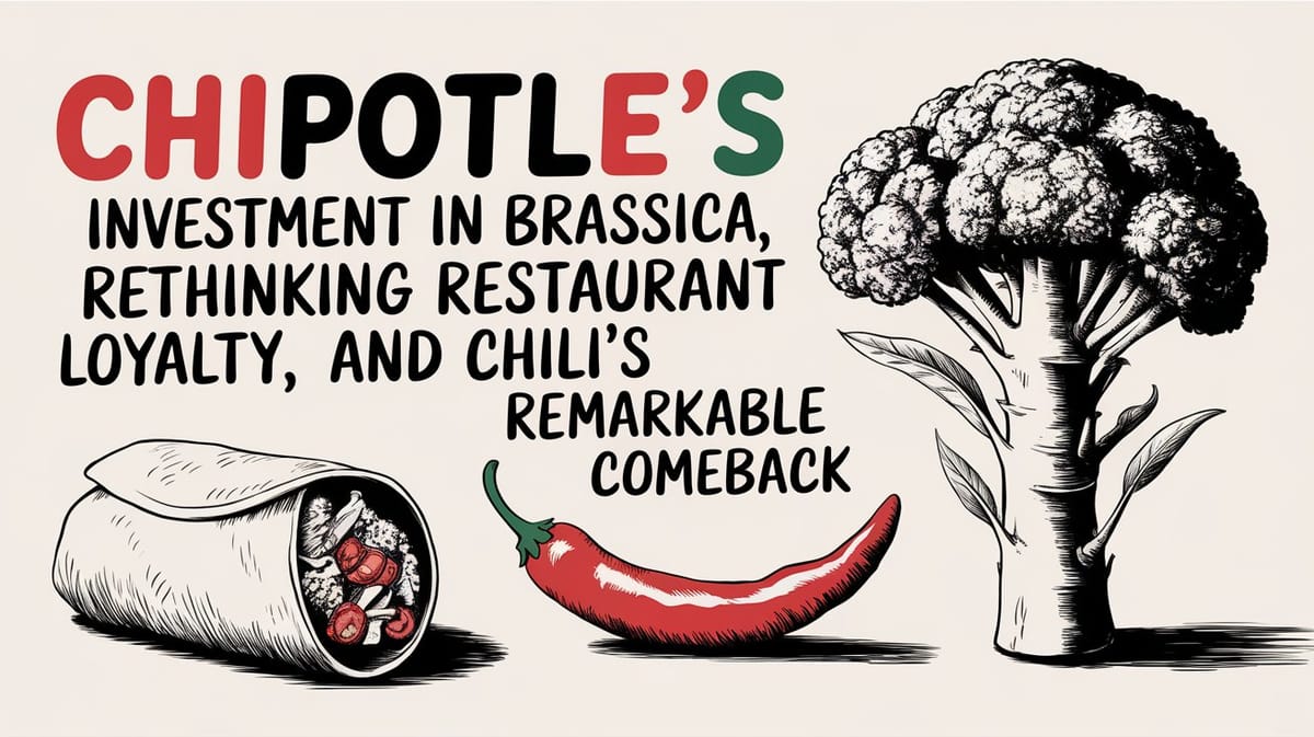 January 30th QSR Roundup: Chipotle's Investment in Brassica, Rethinking Restaurant Loyalty, and Chili's Remarkable Comeback