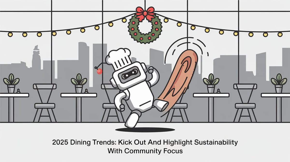 January 1st QSR Roundup: 2025 Dining Trends Kick Out AI and Highlight Sustainability with Community Focus