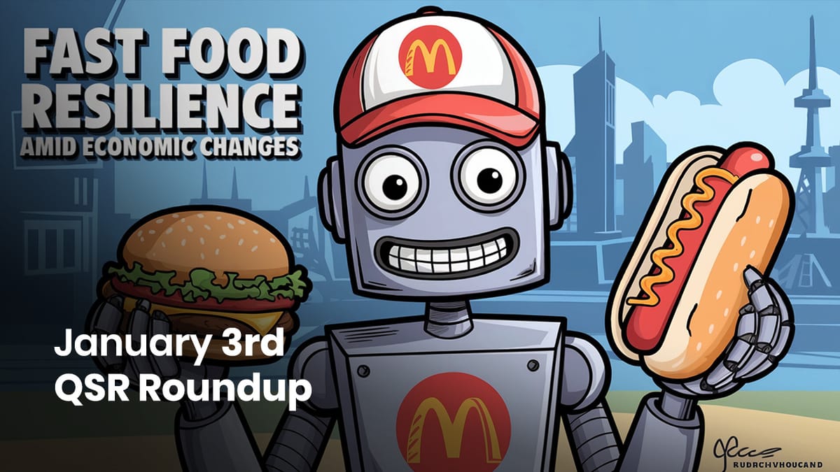 January 3rd QSR Roundup: Fast Food Resilience Amid Economic Changes