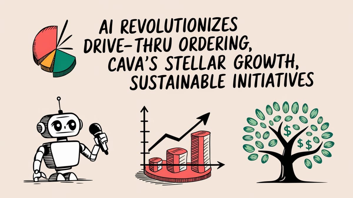 February 26th QSR Roundup: AI Revolutionizes Drive-Thru Ordering, Cava's Stellar Growth, Chipotle's Sustainable Initiatives