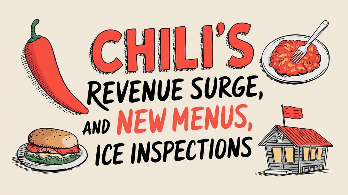 February 13th QSR Roundup: Chili's Revenue Surge, New Menus, and Navigating ICE Inspections