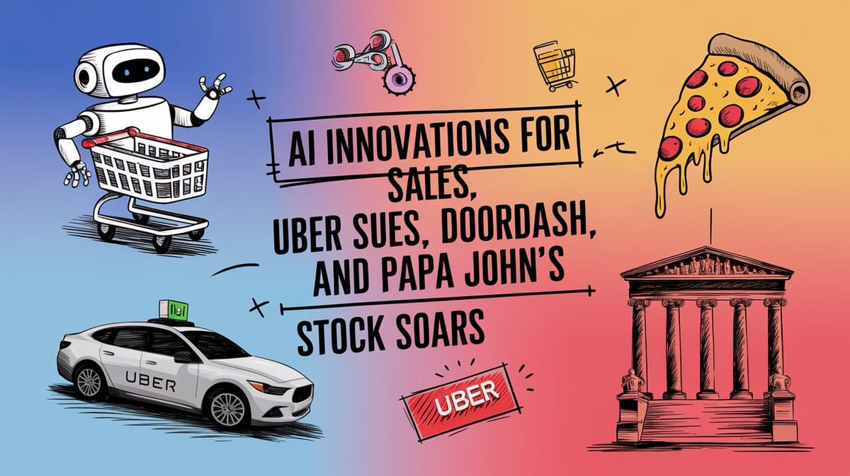 February 15th QSR Roundup: AI Innovations for Boosting Sales, Uber Sues DoorDash, and Papa John's Stock Soars