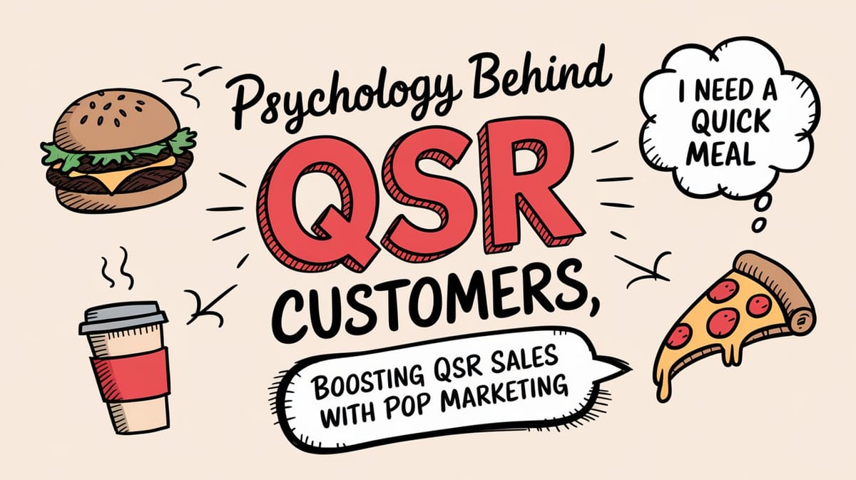 March 14th QSR Roundup: Psychology Behind QSR Customers, Boosting QSR Sales Through POP Marketing, and more.