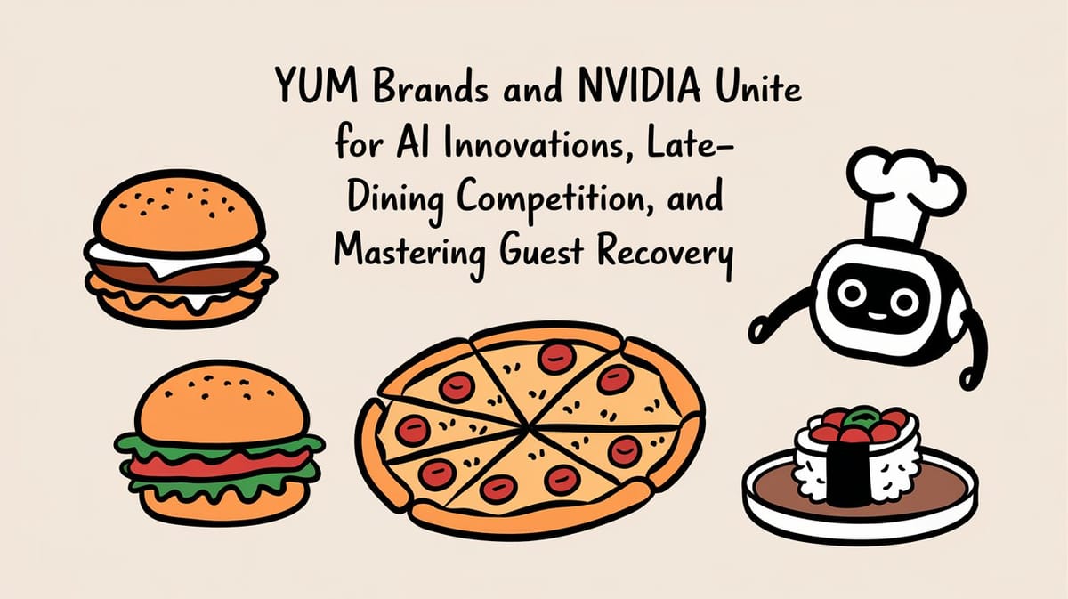 March 19th QSR Roundup: Yum Brands and Nvidia Unite for AI Innovations, Late-Night Dining Competition, and Mastering Guest Recovery