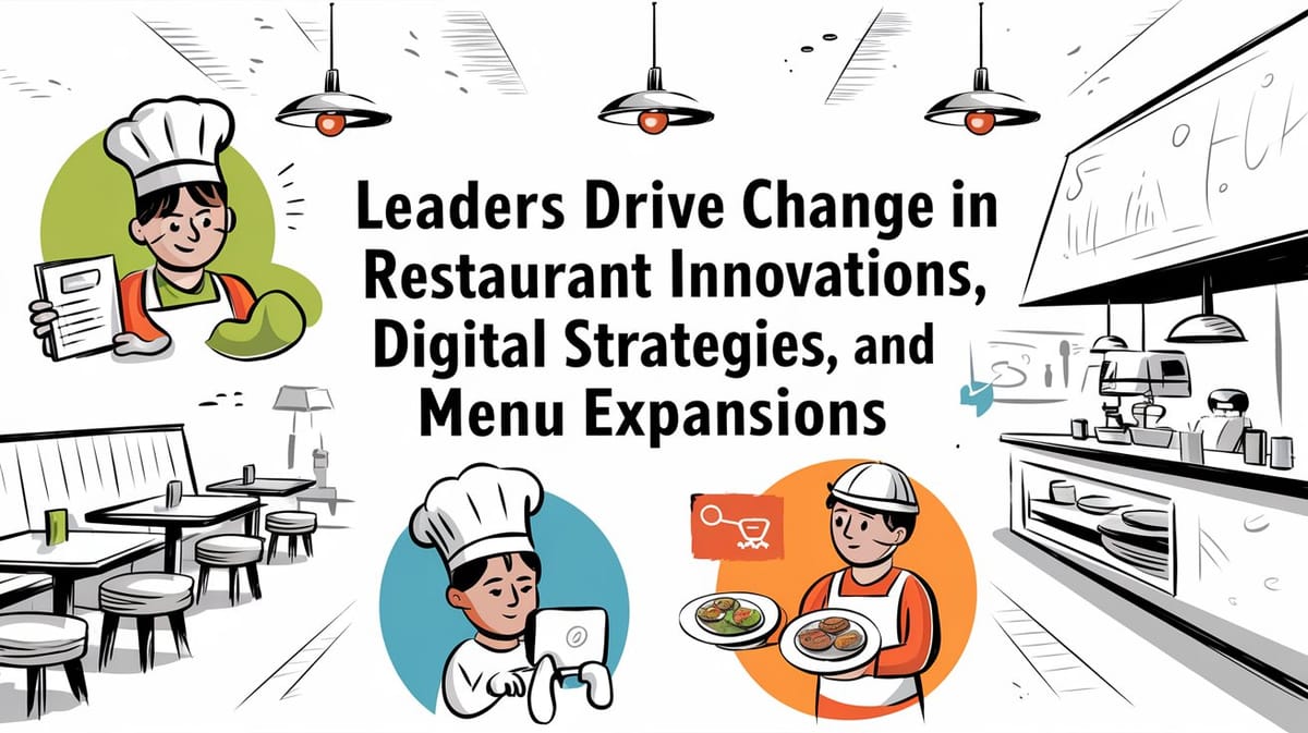 March 5th QSR Roundup: Leaders Drive Change in Restaurant Innovations Digital Strategies and Menu Expansions