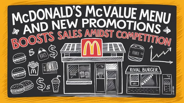 November 22th QSR Roundup: McDonald's McValue Menu and New Promotions Boosts Sales Amidst Competition