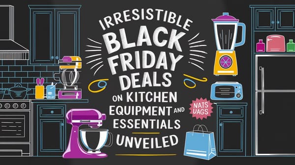 November 29th QSR Roundup: Irresistible Black Friday Deals on Kitchen Equipment and Essentials Unveiled